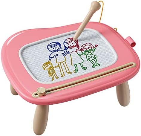 Magnetic Drawing , Doodle Board for Toddlers Age 1-2, Writing Board, Preschool Learning and Educational Toys for 1 2 3 Years Old Girl Boy, Gift for Birthday Christmas New Year(Pink)