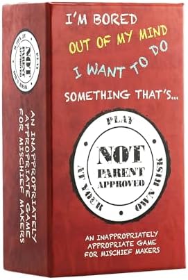 Not Parent Approved – The Hilarious Family Game Night Card Game for Kids, Teens & Tweens, The Perfect Funny Christmas & Birthday Gift for Boys & Girls, Best Fun Family Games for Kids and Adults