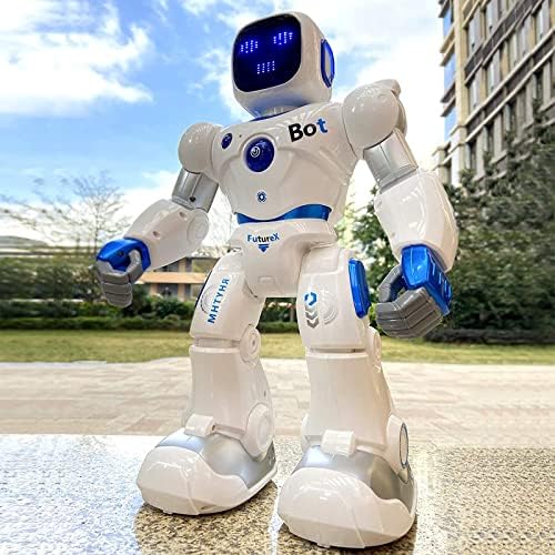 Ruko Smart Robots for Kids, Large Programmable Interactive RC Robot with Voice Control, APP Control, Present for 4 5 6 7 8 9 Years Old Kids Boys and Girls