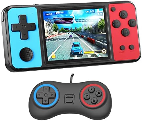 Great Boy Handheld Game Console for Kids Aldults Preloaded 270 Classic Retro Games with 3.0” Color Display and Gamepad Rechargeable Arcade Gaming Player (Black)