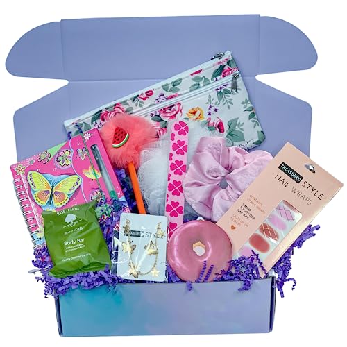 Teen Girl Gift Box, Preteen Girl Christmas, Teen Girl Birthday, Teen Girls Self Care Gift Basket, Granddaughter Teen Girl Gift, Teen Girl Get Well Soon Gift, Teen Girl Trendy Stuff, Tween Girl Gifts