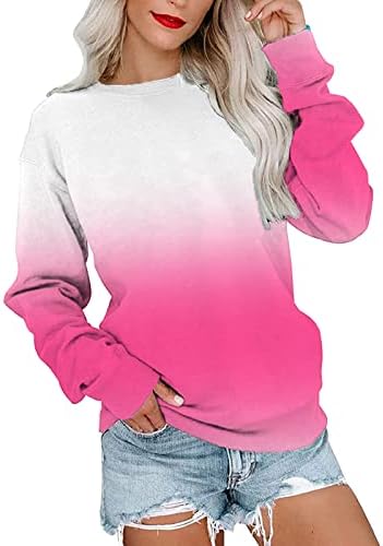 ZJHANHGKK Long Shirts for Women to Wear with Leggings Solid Casual Hoodies Full Sleeve Lightweight Pullover Tops