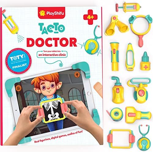 PlayShifu STEM Toys for Kids – Tacto Doctor (Interactive Kit + App) – Pretend Play with Real STEM Learning