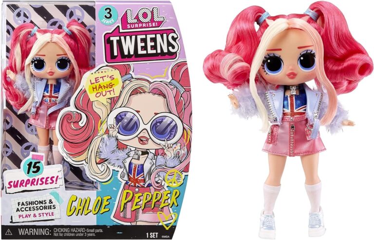 L.O.L. Surprise! Tweens Series 3 Chloe Pepper Fashion Doll with 15 Surprises Including Accessories for Play & Style, Holiday Toy Playset, Great Gift for Kids Girls Boys Ages 4 5 6+ Years Old